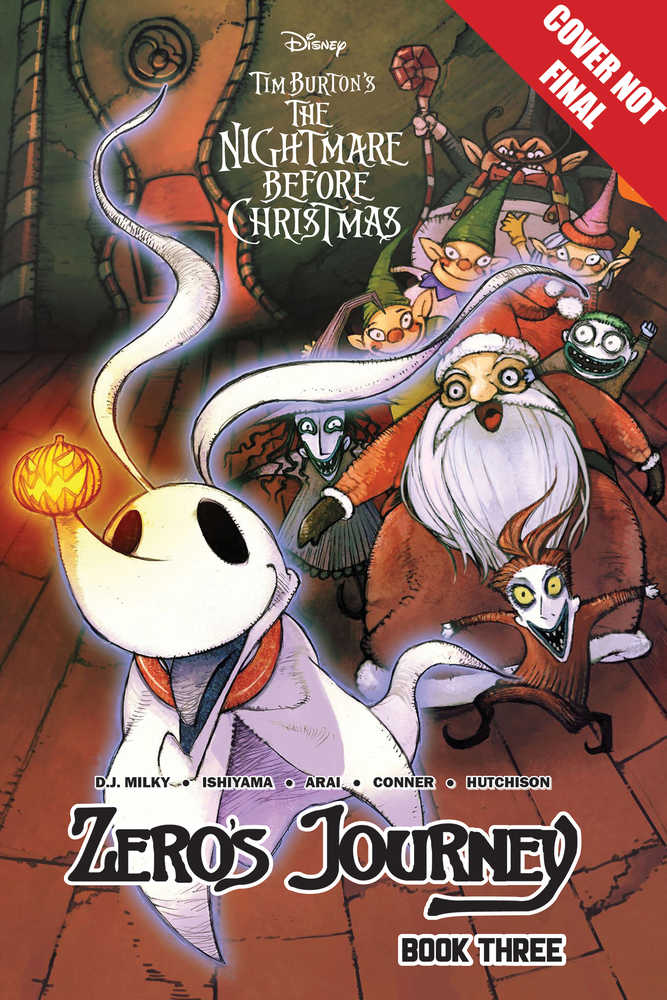 DISNEY MANGA NIGHTMARE CHRISTMAS ZEROS JOURNEY TP VOL 3 | Odin's Place