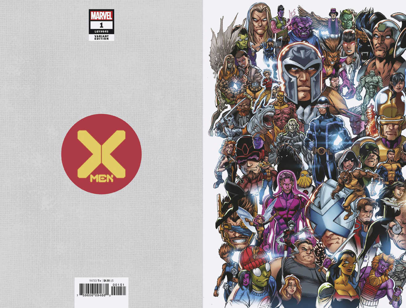 X-MEN #1 BAGLEY EVERY MUTANT EVER VAR DX | Odin's Place
