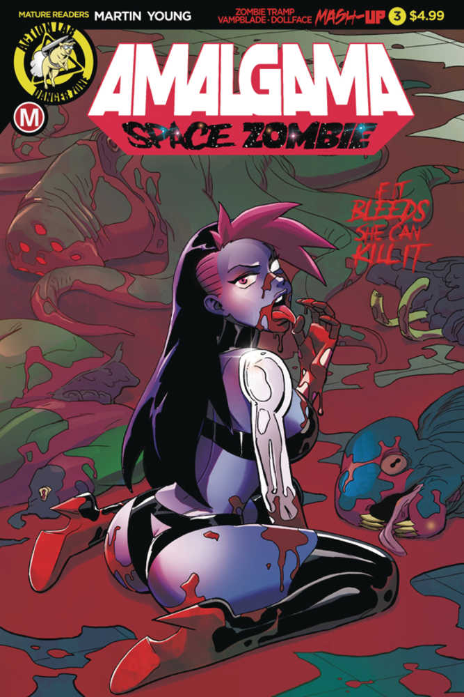 Amalgama Space Zombie #3 Cover A Young (Mature) | Odin's Place