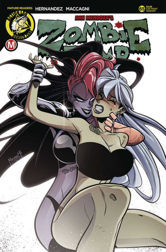ZOMBIE TRAMP ONGOING #65 CVR E AMALGAMA CAT FIGHT VAR (MR) | Odin's Place