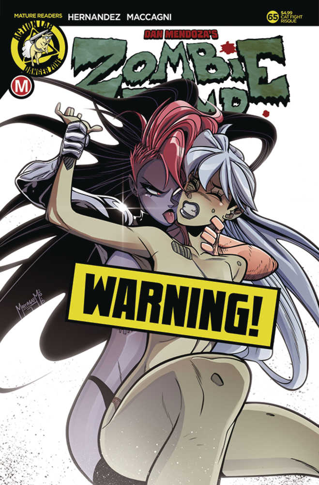 ZOMBIE TRAMP ONGOING #65 CVR F AMALGAMA CAT FIGHT RISQUE VAR | Odin's Place