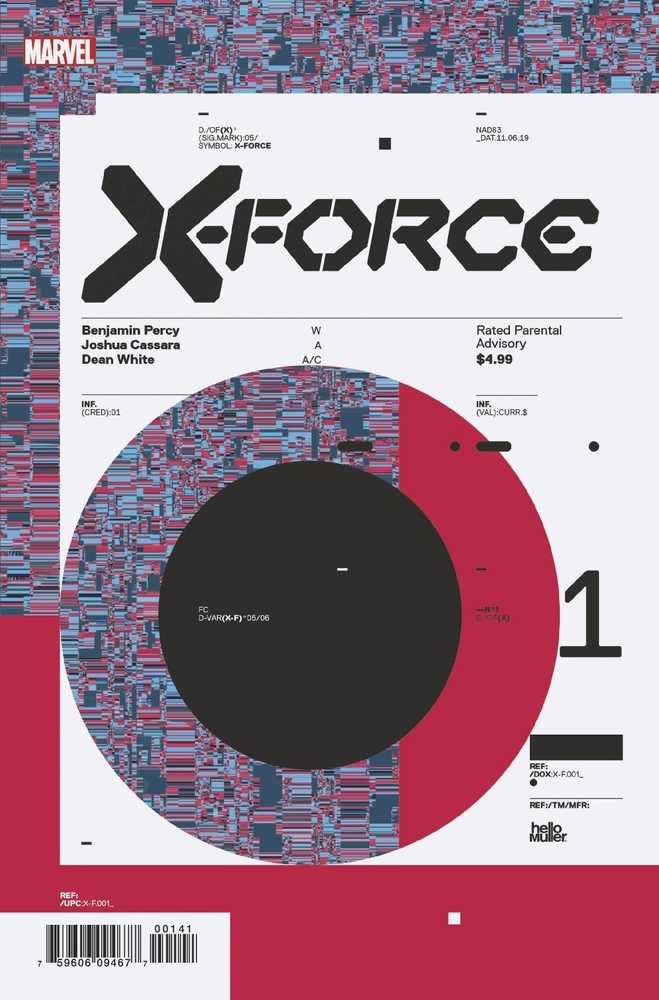 X-FORCE #1 HICKMAN DESIGN VAR DX | Odin's Place