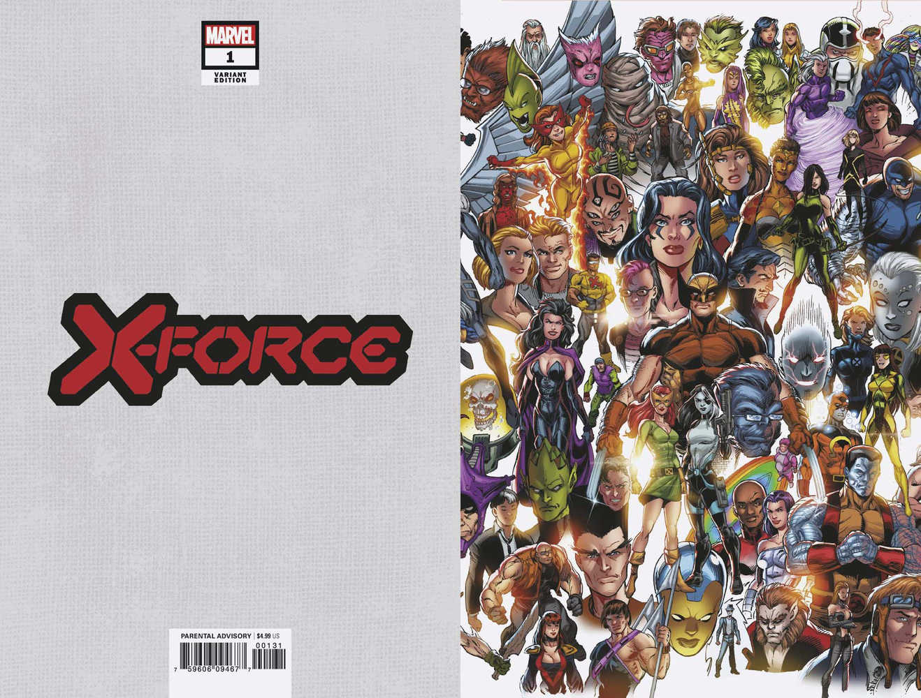X-FORCE #1 BAGLEY EVERY MUTANT EVER VAR DX | Odin's Place
