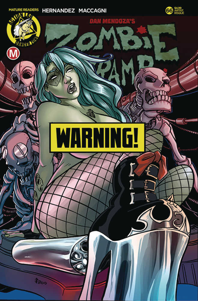 ZOMBIE TRAMP ONGOING #66 CVR F BOO RUDETOONS RISQUE (MR) | Odin's Place