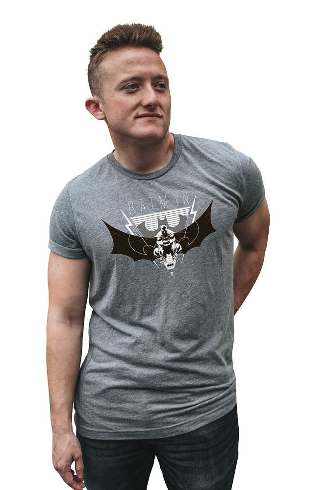 BATMAN DARK KNIGHT SYMBOL T/S MED | Odin's Place