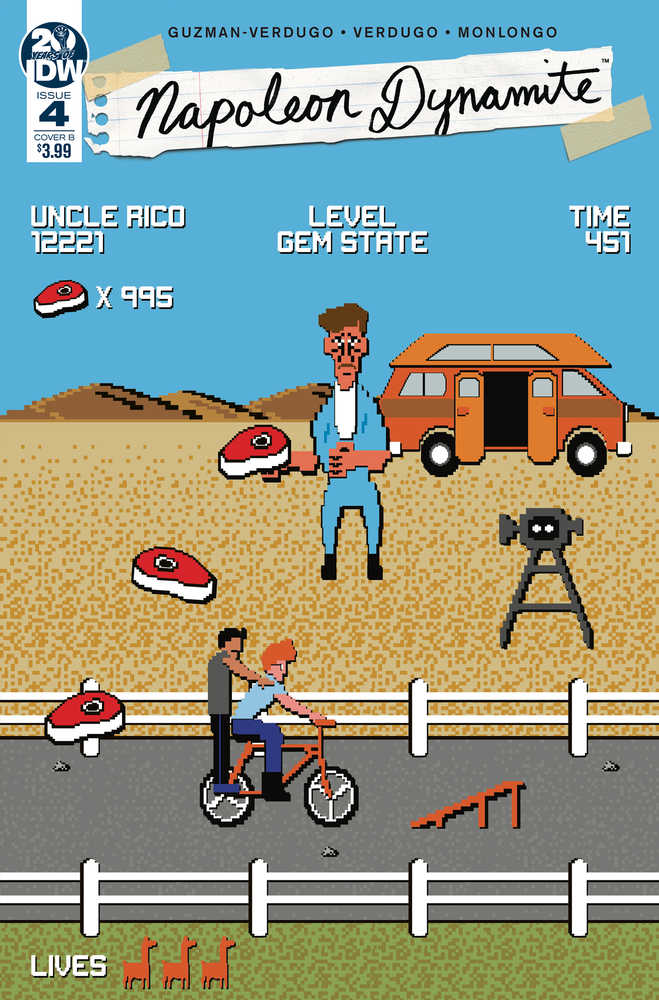 NAPOLEON DYNAMITE #4 (OF 4) CVR B VEREGGE | Odin's Place