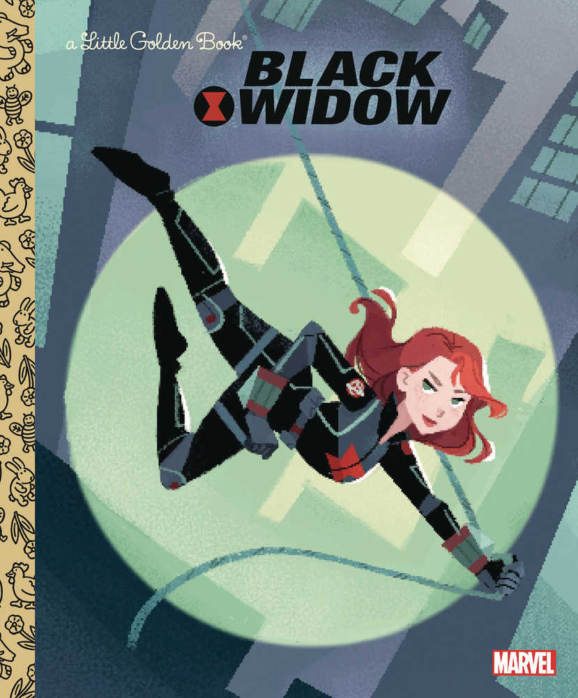 BLACK WIDOW LITTLE GOLDEN BOOK | Odin's Place