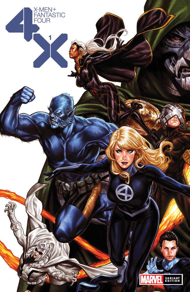 X-MEN FANTASTIC FOUR #1 (OF 4) BROOKS VAR | Odin's Place