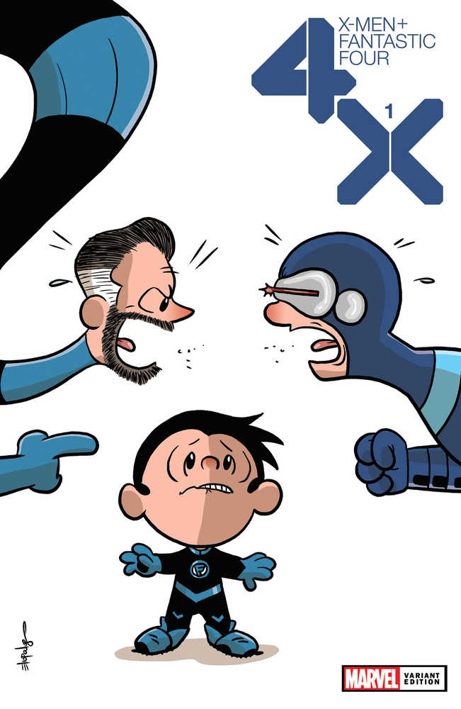 X-MEN FANTASTIC FOUR #1 (OF 4) ELIOPOULOS VAR | Odin's Place