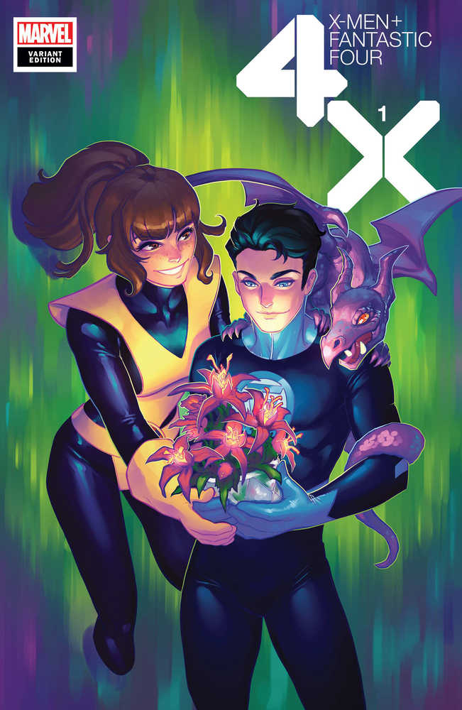 X-MEN FANTASTIC FOUR #1 (OF 4) HETRICK FLOWER VAR | Odin's Place
