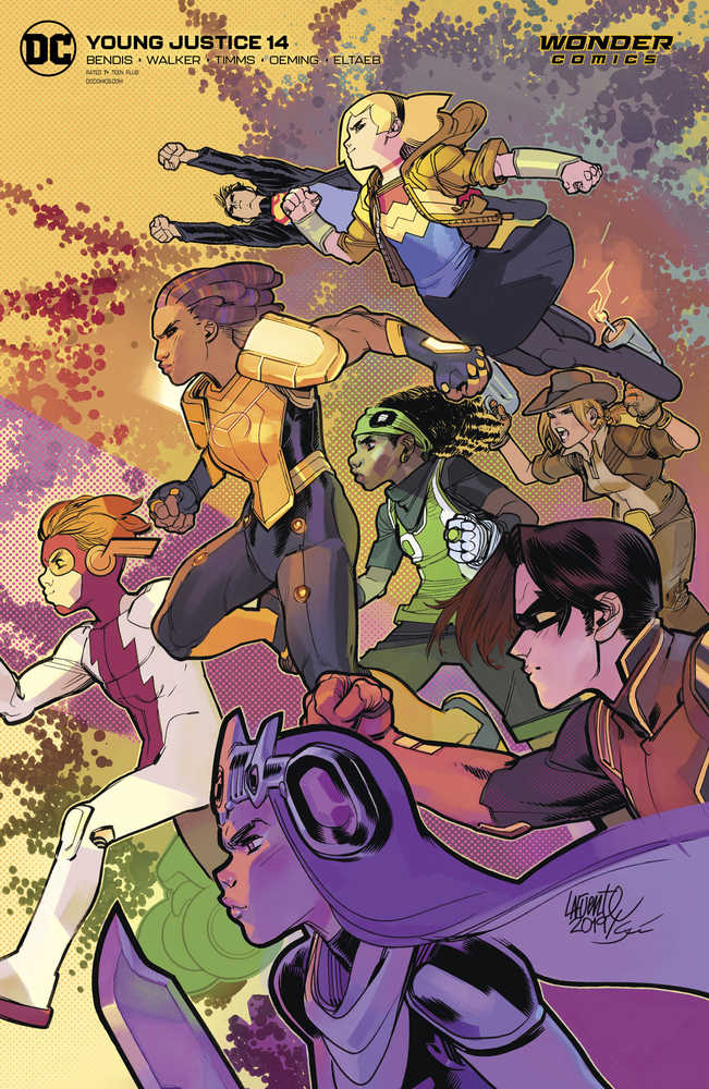 YOUNG JUSTICE #14 DAVID LAFUENT VAR ED | Odin's Place