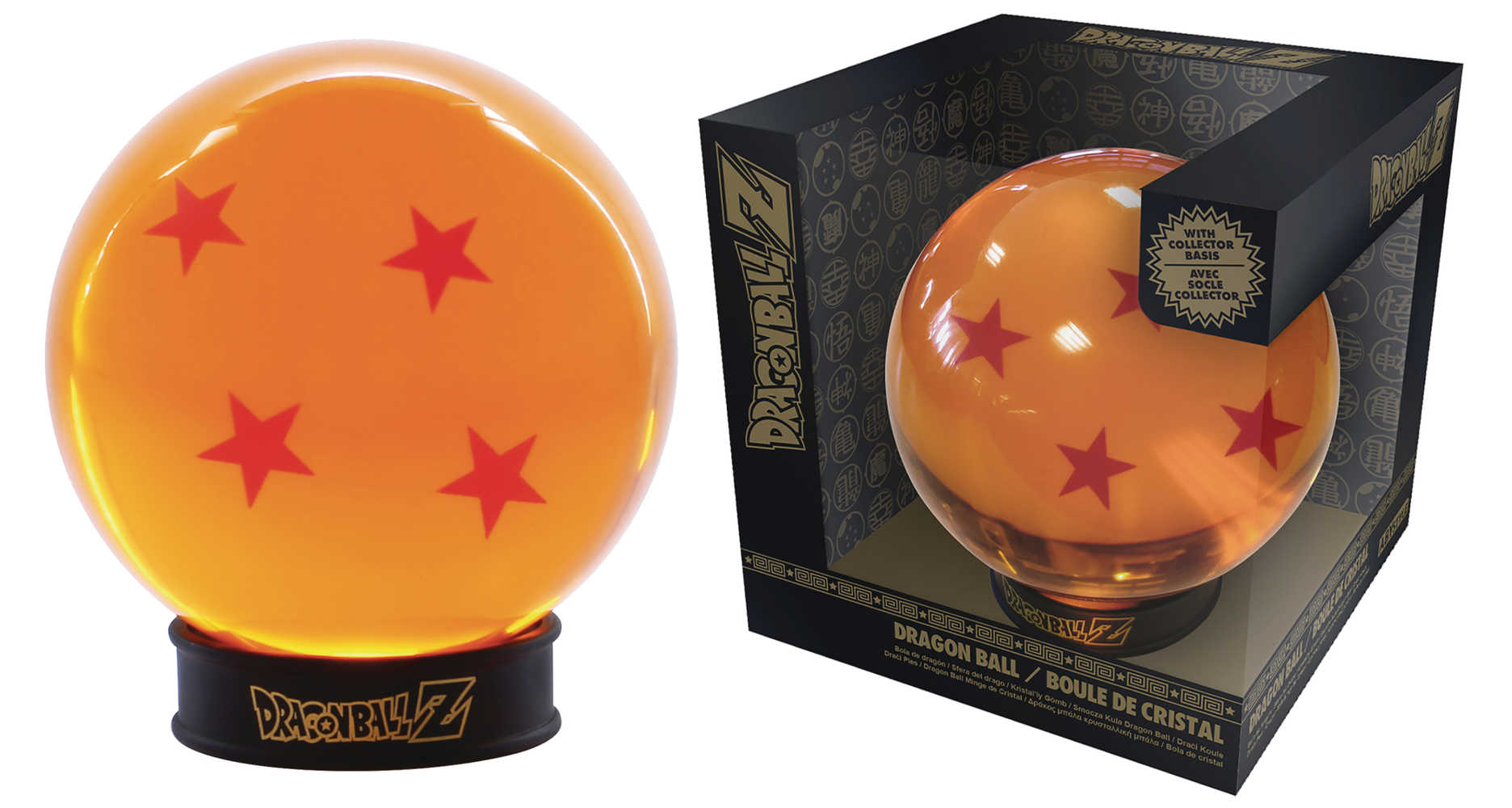 Dragon Ball Z 4 Star Dragon Ball W/Display Base | Odin's Place