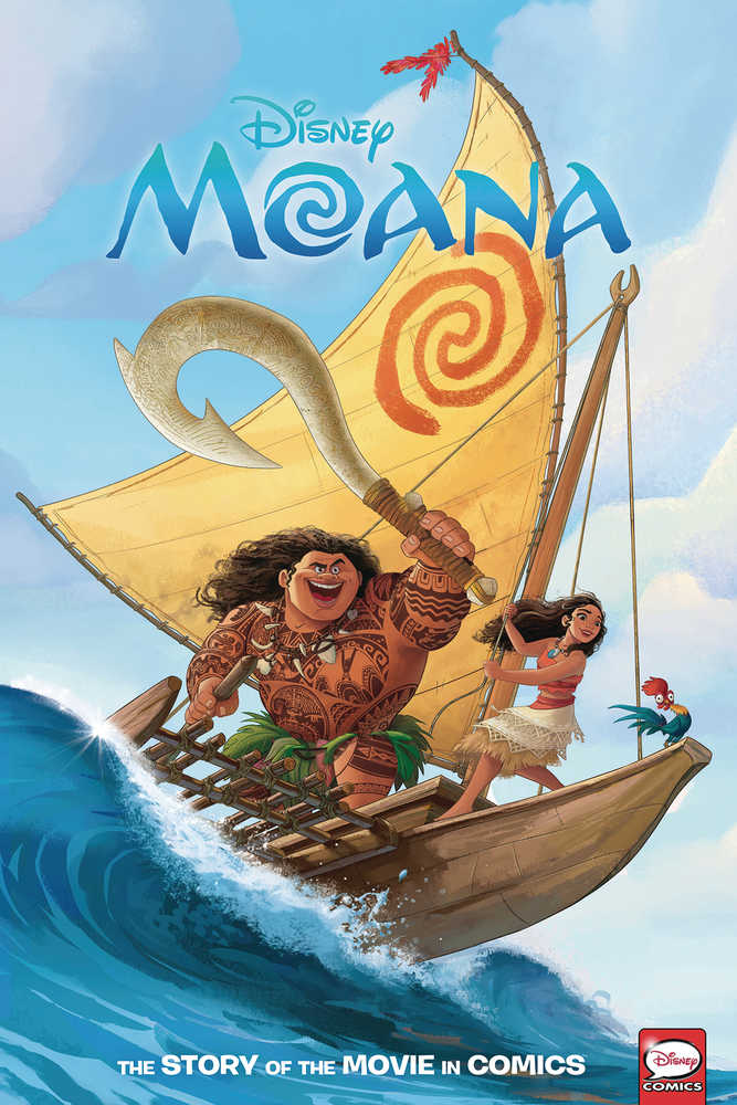 DISNEY MOANA STORY OF THE MOVIE IN COMICS HC | Odin's Place
