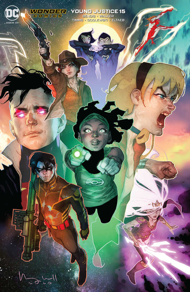 YOUNG JUSTICE #15 BEN CALDWELL VAR ED | Odin's Place