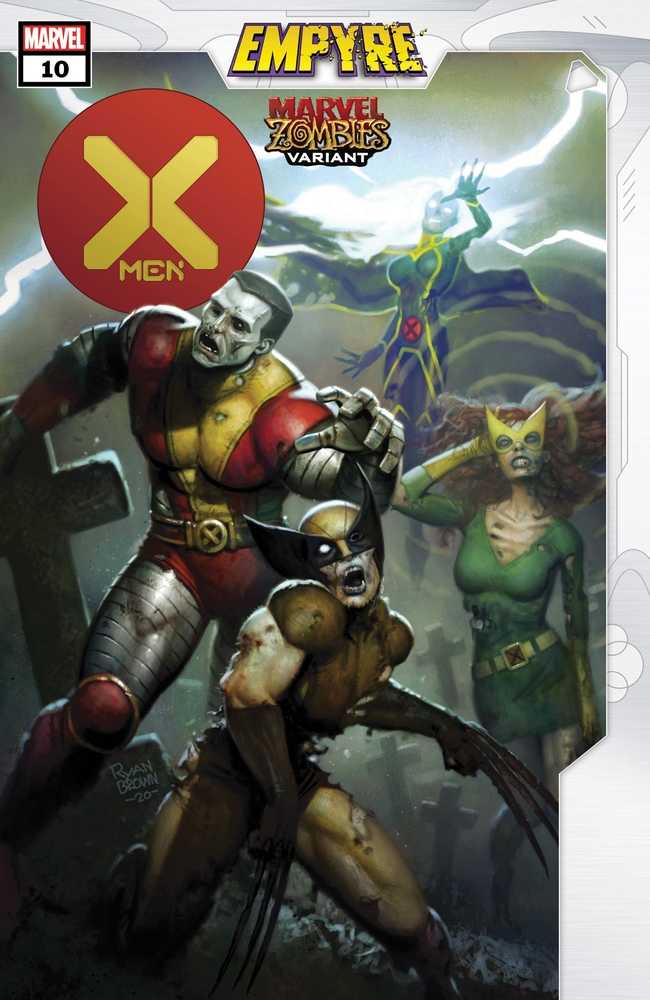X-MEN #10 BROWN MARVEL ZOMBIES VAR EMP | Odin's Place