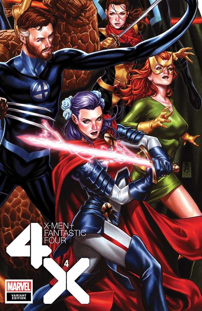 X-MEN FANTASTIC FOUR #4 (OF 4) BROOKS CONNECTING VAR | Odin's Place