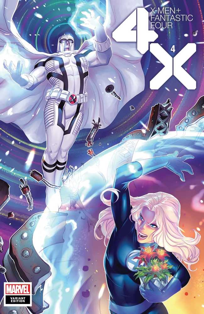 X-MEN FANTASTIC FOUR #4 (OF 4) HETRICK FLOWER VAR | Odin's Place