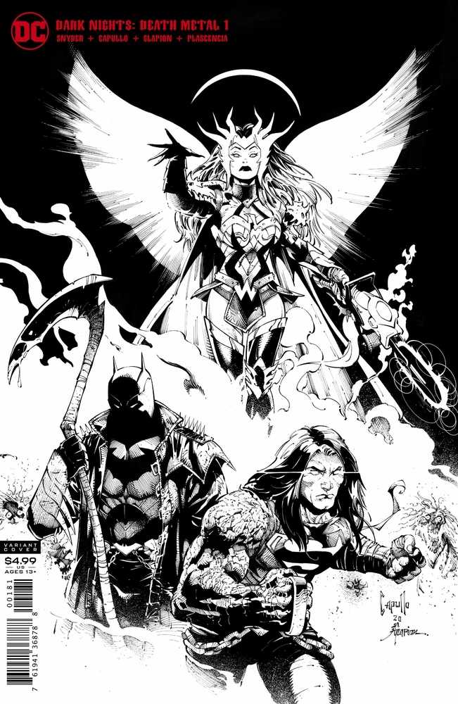 Dark Nights Death Metal #1 (Of 6) Midnight Party Variant | Odin's Place