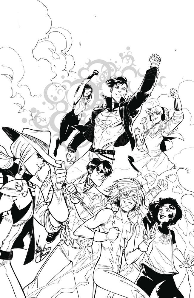 YOUNG JUSTICE #17 MIRKA  ANDOLFO VAR ED | Odin's Place