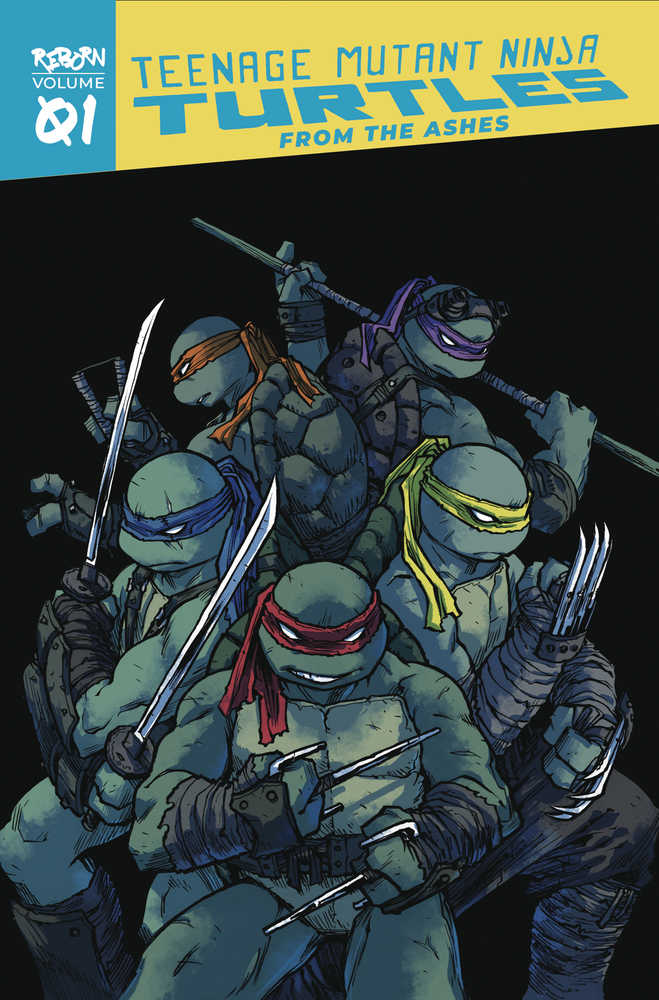 Teenage Mutant Ninja Turtles Reborn TPB Volume 01 From The Ashes | Odin's Place