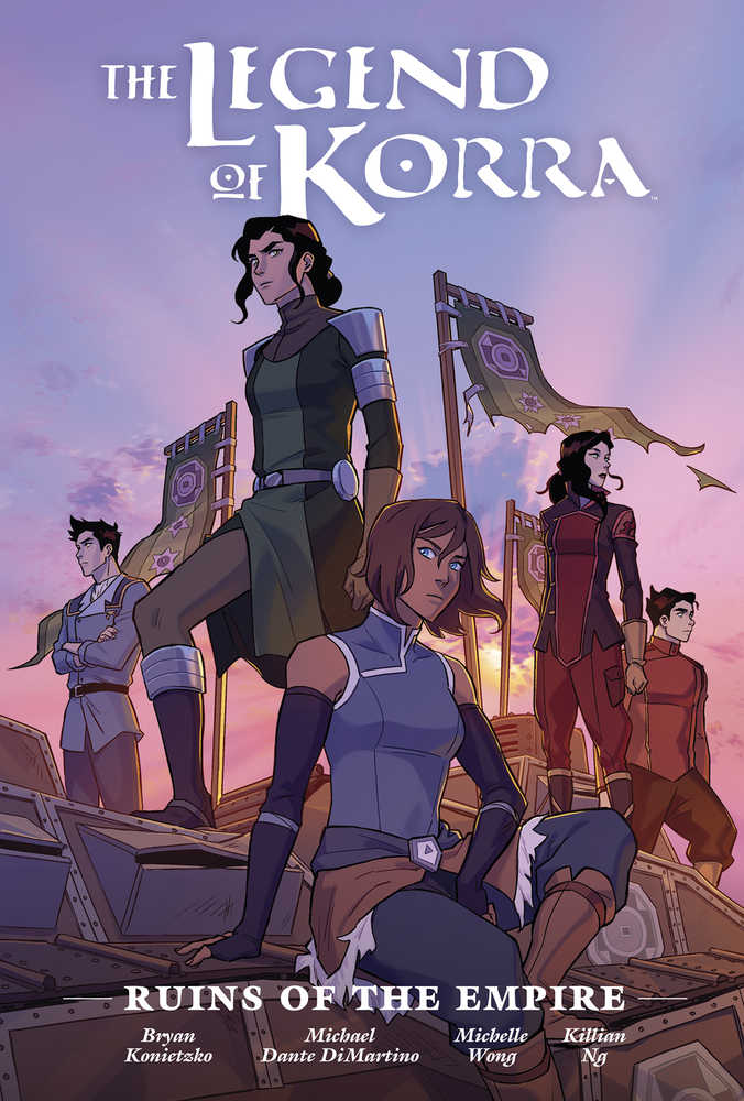 Legend Of Korra Ruins Of Empire Library Edition Hardcover  | Odin's Place