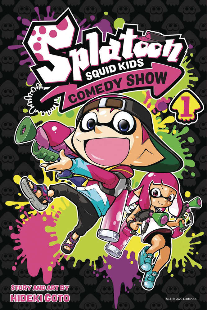 Splatoon Squid Kids Comedy Show Graphic Novel Volume 01  | Odin's Place