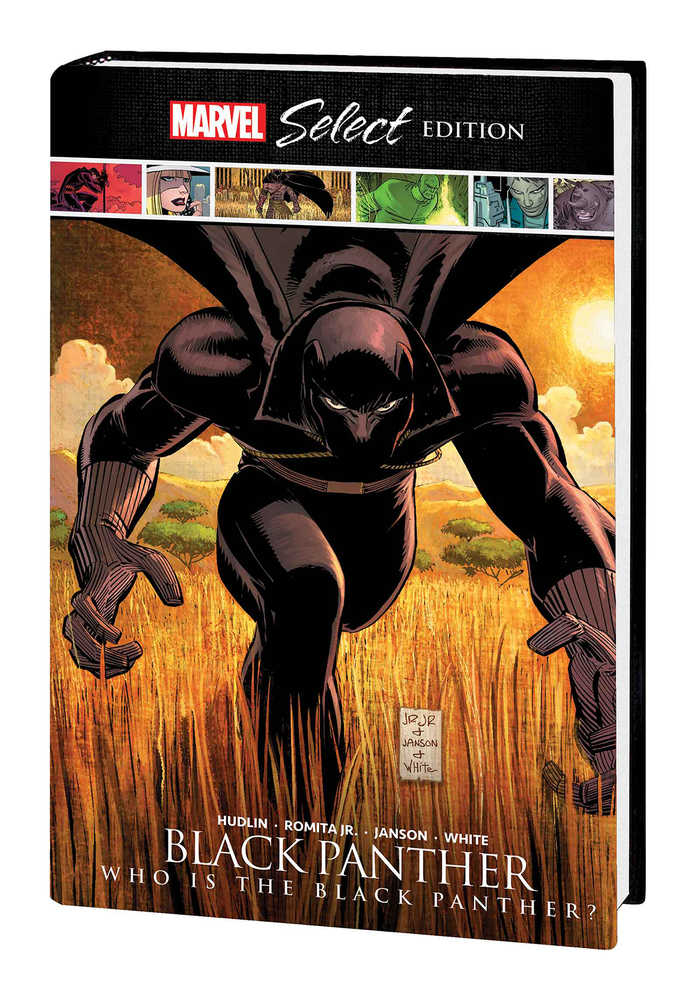 BLACK PANTHER WHO IS BLACK PANTHER MARVEL SELECT HC | Odin's Place