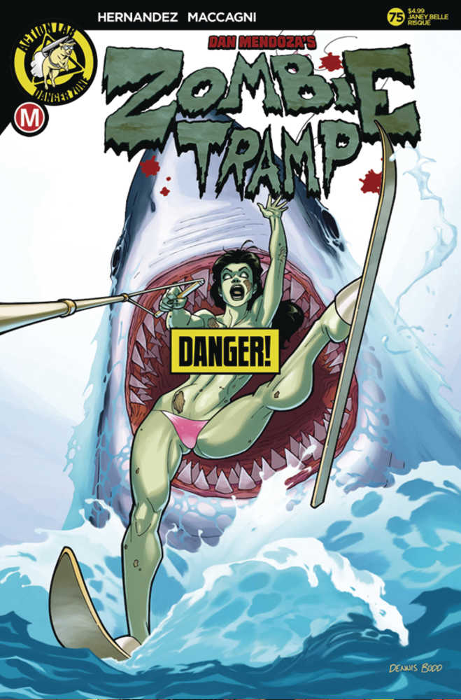 ZOMBIE TRAMP ONGOING #75 CVR F DENNIS BUDD RISQUE (MR) | Odin's Place