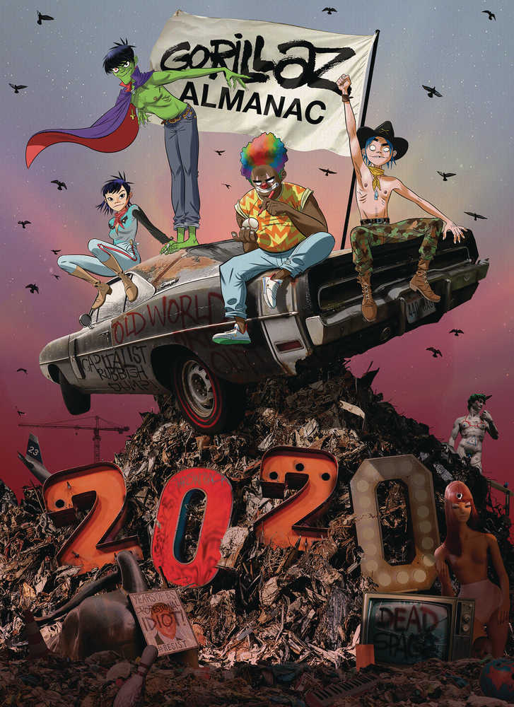 Gorillaz Alamanac Hardcover | Odin's Place