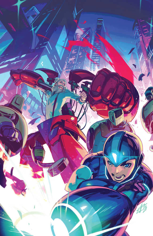 Mega Man Fully Charged #4 Cover A Main | Odin's Place
