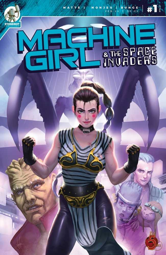 Machine Girl & Space Invaders #1 10 Copy Variant Edition Cover Greco (Net | Odin's Place