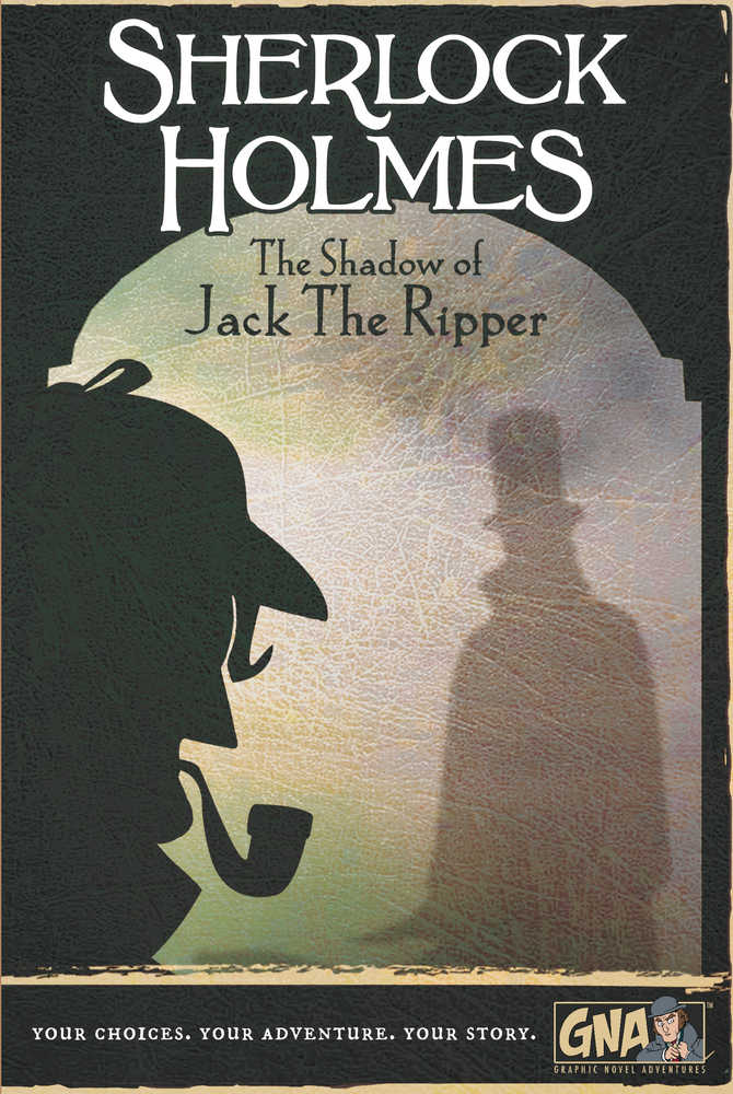 Sherlock Holmes Shadow Of Jack Ripper Graphic Novel Adventure Hardcover | Odin's Place