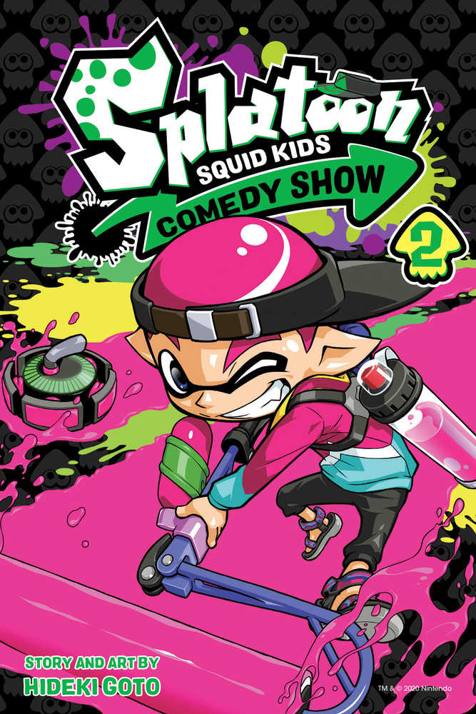 Splatoon Squid Kids Comedy Show Graphic Novel Volume 02  | Odin's Place