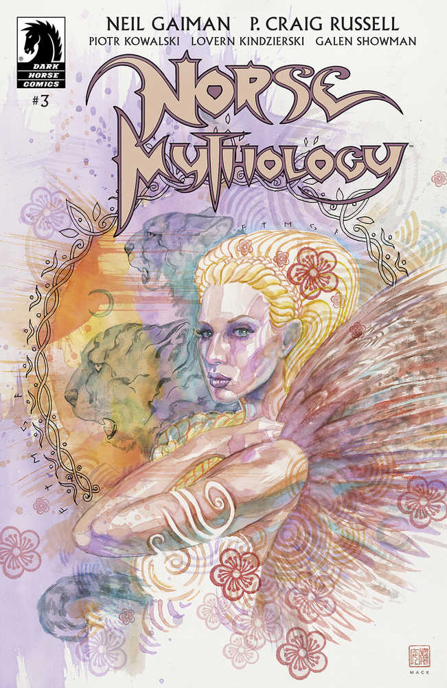 Neil Gaiman Norse Mythology #3 Cover B Mack  | Odin's Place
