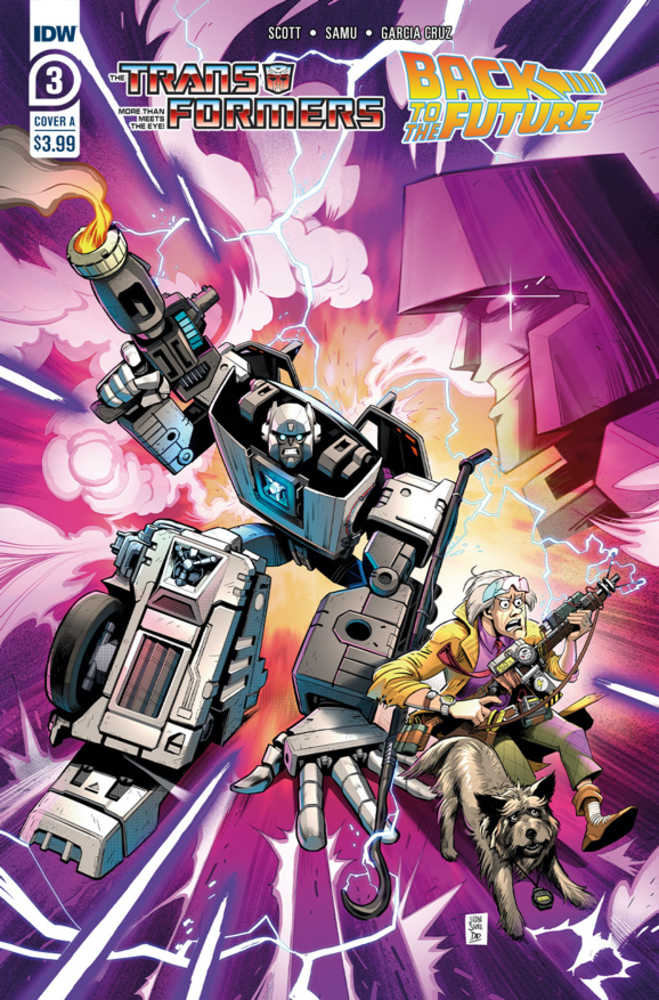 Transformers Back To Future #3 (Of 4) Cover A Juan Samu | Odin's Place