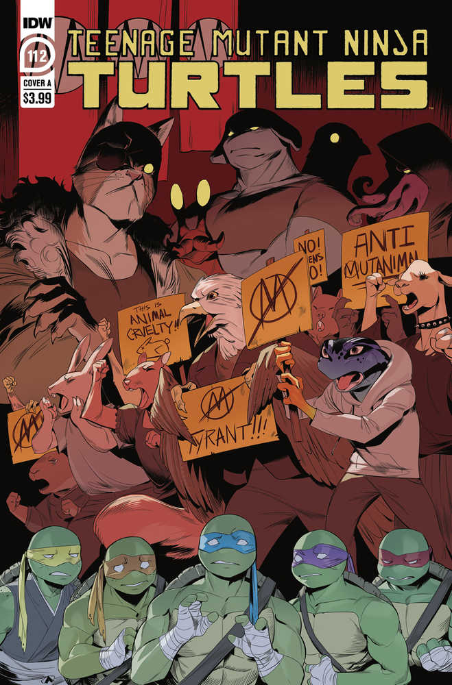 Teenage Mutant Ninja Turtles Ongoing #112 Cover A Nishijima | Odin's Place