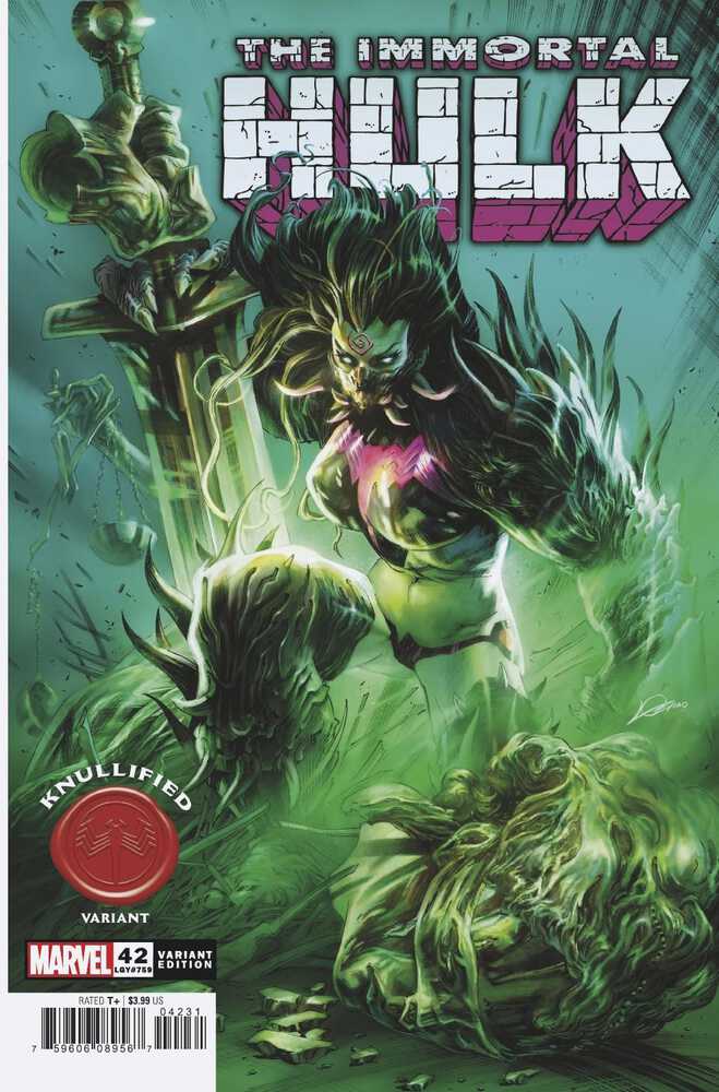 Immortal Hulk #42 Lozano Knullified Variant | Odin's Place