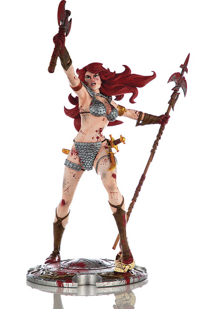 Red Sonja 45th Anniversary Statue Berzerker  | Odin's Place