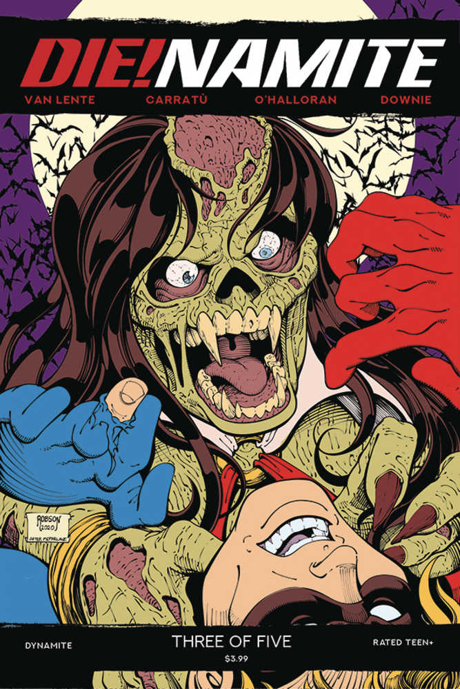 Die!Namite #3 Cover D Robson | Odin's Place