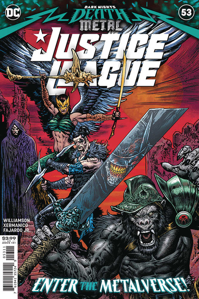 Df Justice League #53 Cover A Sharp Signed | Odin's Place