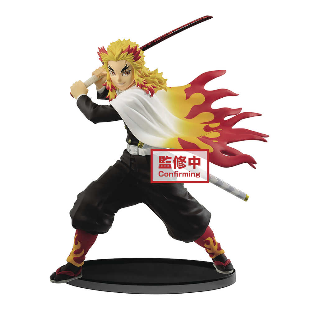 Demon Slayer Kimetsu Vibration Stars Kyojuro Rengoku Figure | Odin's Place