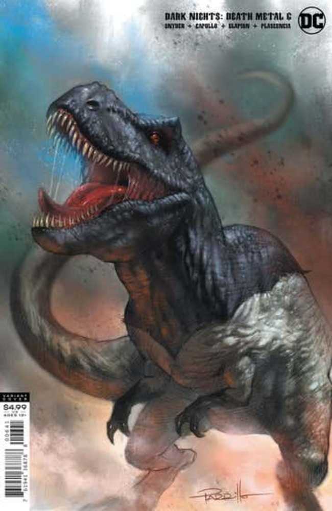 Dark Nights Death Metal #6 (Of 7) Cover D Lucio Parrillo B Rex Variant | Odin's Place