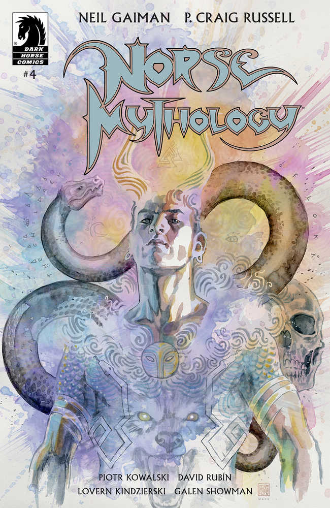 Neil Gaiman Norse Mythology #4 Cover B Mack  | Odin's Place