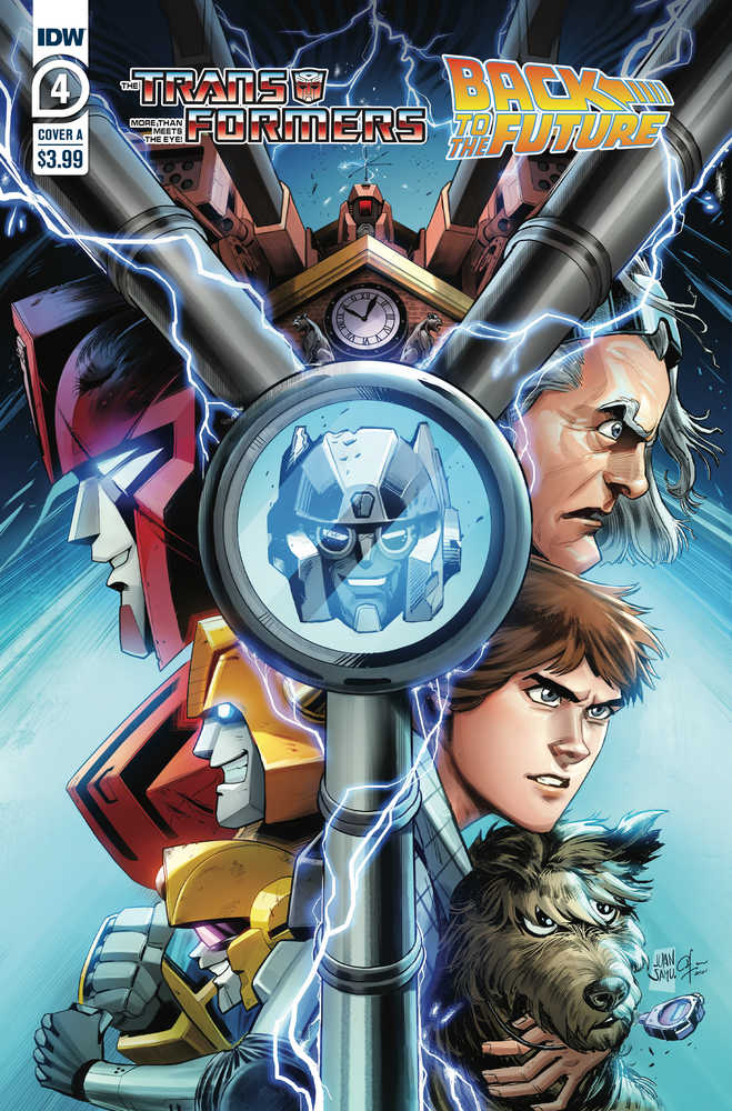 Transformers Back To Future #4 (Of 4) Cover A Juan Samu | Odin's Place