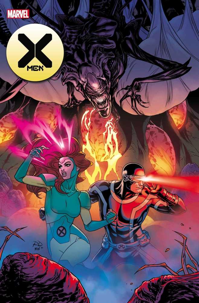 X-MEN #17 DAUTERMAN MARVEL VS ALIEN VAR | Odin's Place