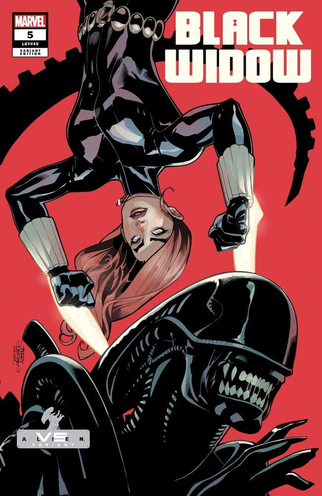 Black Widow #5 Dodson Marvel vs Alien Variant | Odin's Place