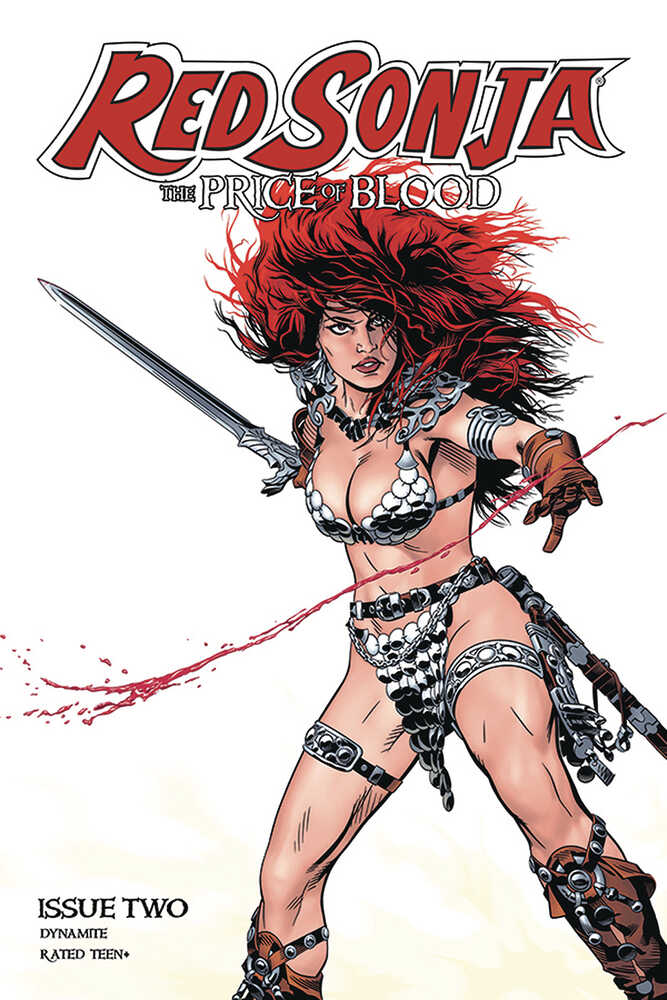 Red Sonja Price Of Blood #2 Cover B Golden | Odin's Place
