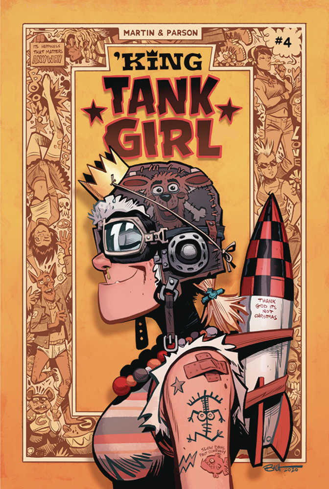 King Tank Girl #4 (Of 5) Cover A Parson | Odin's Place