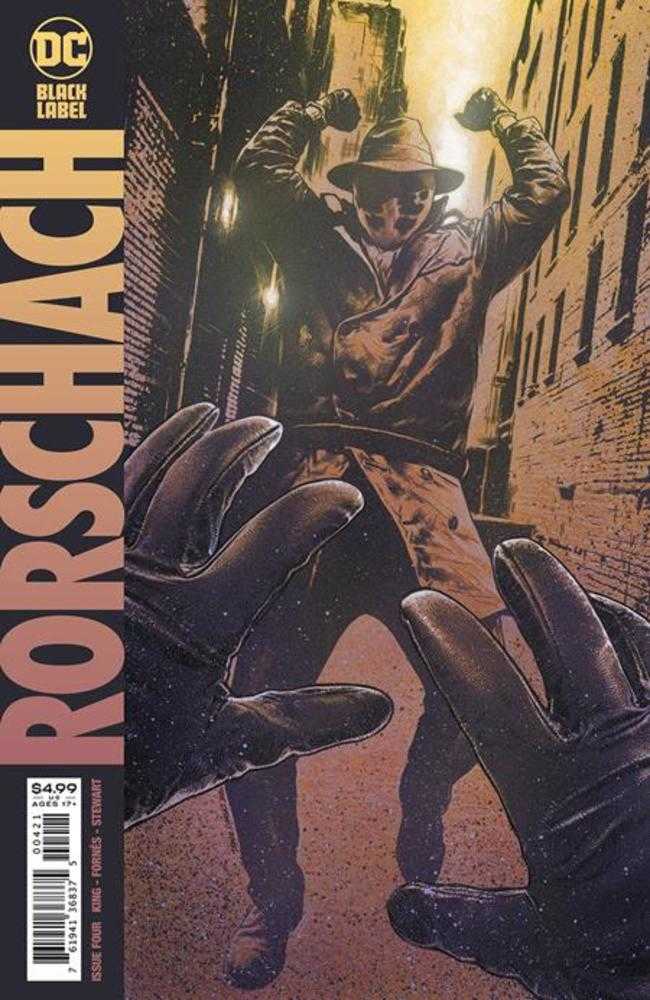 Rorschach #4 (Of 12) Cover B Travis Charest Variant (Mature) | Odin's Place