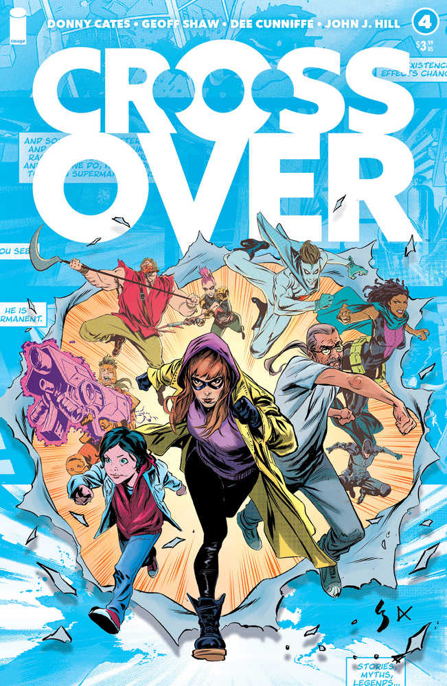 Crossover #4 Cover A Shaw Cunniffe & Hill | Odin's Place